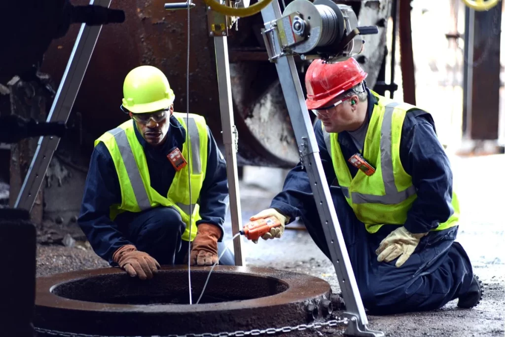 seguridad en trabajos en espacios confinados